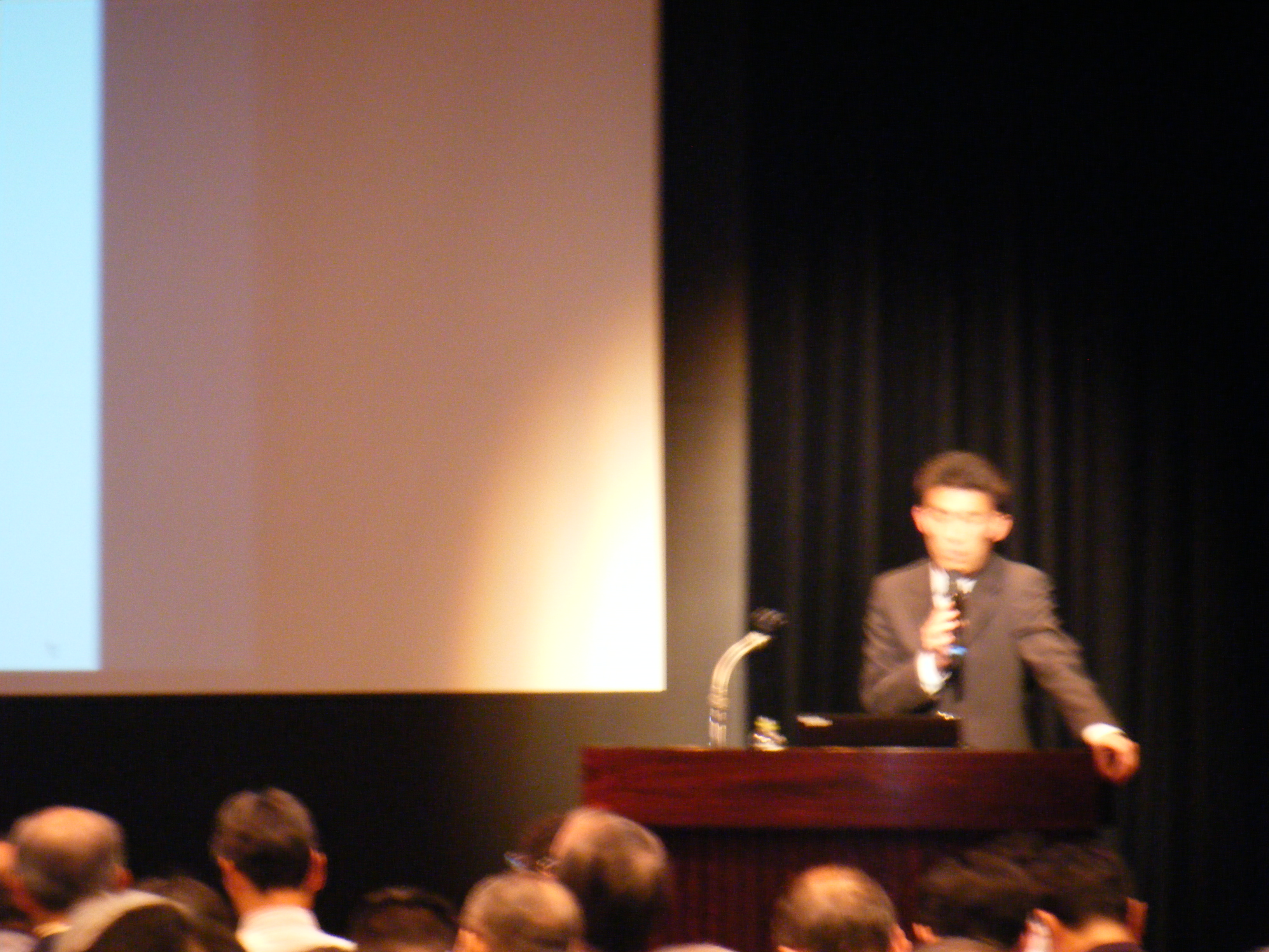 榊原氏　講演風景　