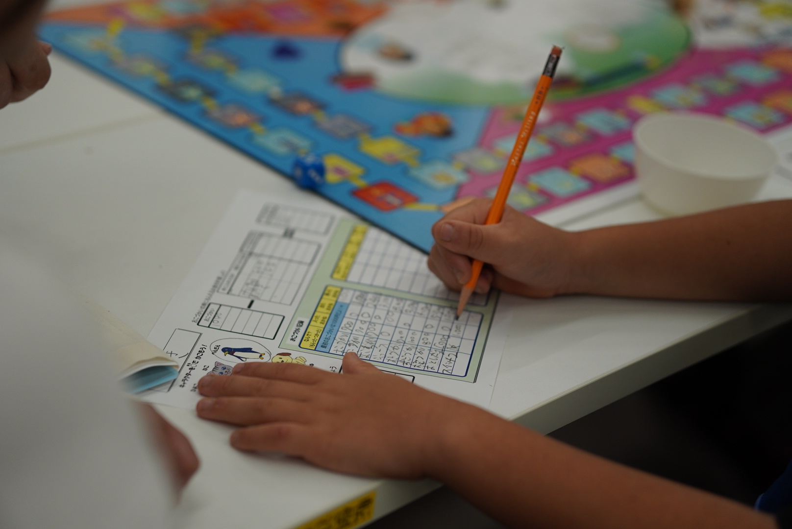 ゲーム風景：計算中